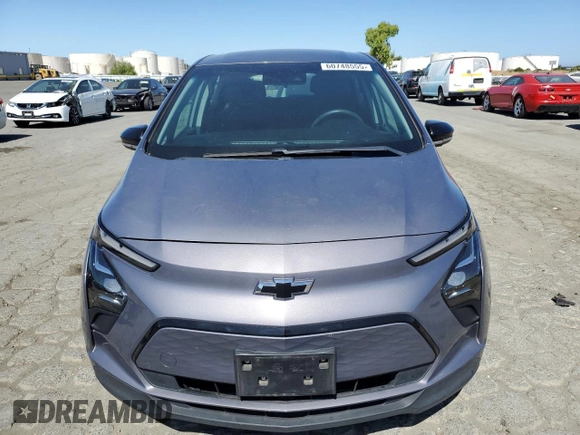2023 Chevrolet Bolt EV 1LT with VIN 1G1FW6S05P4115360, listed as a Copart auction lot 60748555 with 69,678 mi miles and Salvage title. Bid and sale history available at DreamBid. Image 5.