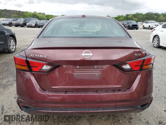 2024 Nissan Altima 2.5 SV with VIN 1N4BL4DVXRN319697, listed as a Copart auction lot 51959265 with 44,492 mi miles and Non Repairable. Bid and sale history available at carsss.com. Image 6.