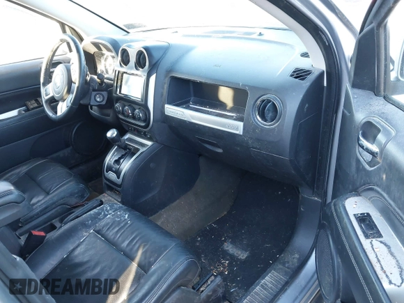 2017 Jeep Compass High Altitude with VIN 1C4NJDEB3HD100084, listed as a IAAI auction lot 41590905 with 57,225 mi miles and . Bid and sale history available at DreamBid. Image 5.