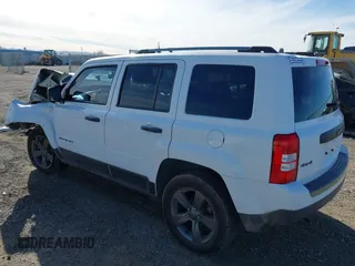 2017 Jeep Patriot 75th Anniversary with VIN 1C4NJRBBXHD170327, listed as a IAAI auction lot 41399495 with Not Provided miles and . Bid and sale history available at carsss.com. Image 3.