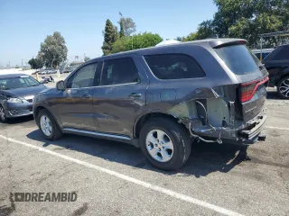 2017 Dodge Durango SXT with VIN 1C4RDHAG1HC847819, listed as a Copart auction lot 62944245 with 110,215 mi miles and Salvage title. Bid and sale history available at DreamBid. Image 2.