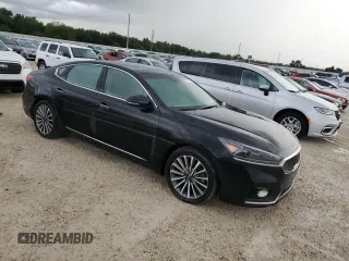 2017 Kia Cadenza Premium with VIN KNALC4J19H5092093, listed as a Copart auction lot 74177624 with 0 mi miles and Salvage Title. Bid and sale history available at carsss.com. Image 4.