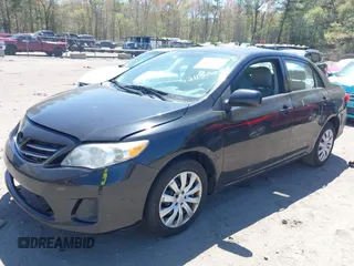 2013 Toyota Corolla L with VIN 2T1BU4EE2DC974695, listed as a IAAI auction lot 42115009 with 245,023 mi miles. Bid and sale history available at carsss.com. Image 2.