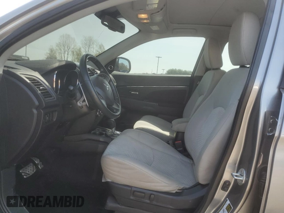 2015 Mitsubishi Outlander GT with VIN 4A4AP4AW0FE039332, listed as a Copart auction lot 54896985 with 61,733 mi miles and Salvage title. Bid and sale history available at DreamBid. Image 7.