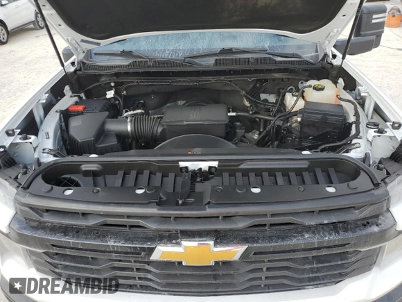 2024 Chevrolet Silverado 1500 with VIN 1GC2WLE79RF258204, listed as a Copart auction lot 44558405 with 11,364 mi miles and Salvage Title. Bid and sale history available at DreamBid. Image 11.