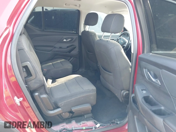 2020 Chevrolet Traverse LT Cloth z VIN 1GNERGKW0LJ253301, wystawiony jako IAAI lot #41942663 z przebiegiem Nie podano mil oraz . Historia ofert i sprzedaży dostępna na DreamBid. Obrazek 8.