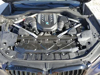 2021 BMW X5 M50i with VIN 5UXJU4C06M9F06155, listed as a Copart auction lot 86296724 with 59,608 mi miles and Salvage Title. Bid and sale history available at carsss.com. Image 12.