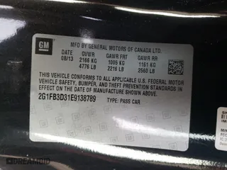 2014 Chevrolet Camaro LT with VIN 2G1FB3D31E9138789, listed as a Copart auction lot 46548125 with 75,634 mi miles and Salvage Title. Bid and sale history available at carsss.com. Image 14.