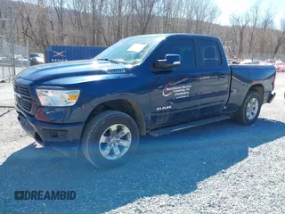 2020 Ram 1500 Big Horn with VIN 1C6SRFBTXLN415091, listed as a IAAI auction lot 41822735 with 108,807 mi miles. Bid and sale history available at carsss.com. Image 17.