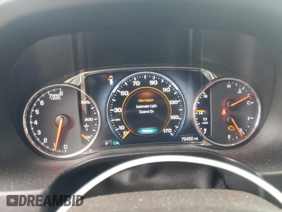 2017 GMC Acadia Denali z VIN 1GKKNXLS2HZ192159, wystawiony jako Copart lot #54063585 z przebiegiem 75 450 mil mil oraz Szkoda całkowita • Salvage title. Historia ofert i sprzedaży dostępna na DreamBid. Obrazek 9.