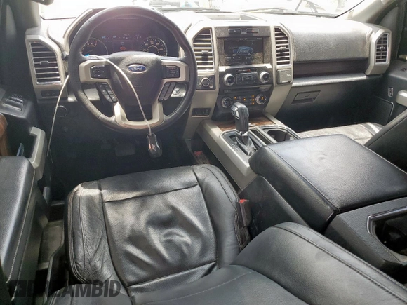 2015 Ford F-150 XL with VIN 1FTEW1CFXFFA53238, listed as a Copart auction lot 61612925 with 120,315 mi miles and Salvage title. Bid and sale history available at DreamBid. Image 8.