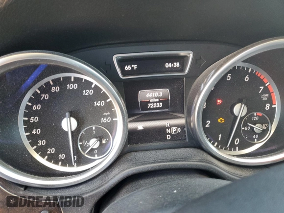 2013 Mercedes-Benz M 350 with VIN 4JGDA5JB8DA256832, listed as a Copart auction lot 47493005 with 72,233 mi miles and Salvage Title. Bid and sale history available at DreamBid. Image 9.