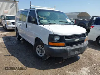 2008 Chevrolet Express Cargo with VIN 1GCFG15X881164040, listed as a IAAI auction lot 42126675 with 470,471 mi miles and . Bid and sale history available at DreamBid. Image 1.