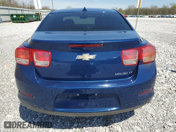 2013 Chevrolet Malibu LT with VIN 1G11C5SA6DU116325, listed as a Copart auction lot 54699835 with 117,585 mi miles and Salvage Title. Bid and sale history available at DreamBid. Image 6.