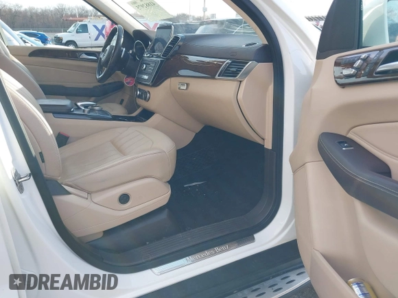 2019 Mercedes-Benz GLS 450 with VIN 4JGDF6EE3KB233297, listed as a IAAI auction lot 41882975 with 130,354 mi miles and . Bid and sale history available at DreamBid. Image 5.