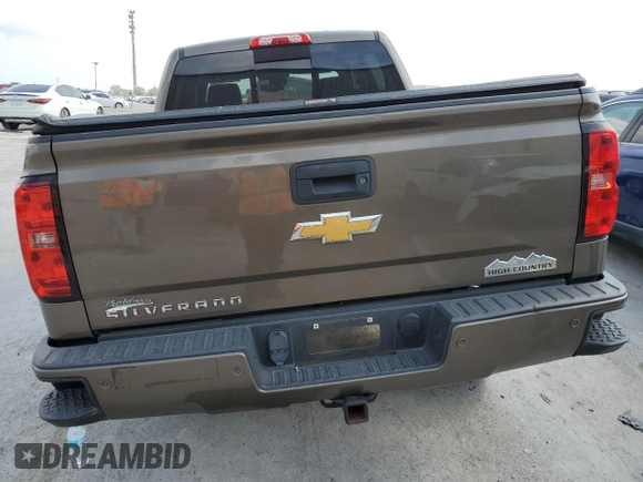 2014 Chevrolet Silverado 1500 High Country with VIN 3GCUKTEC6EG438556, listed as a Copart auction lot 54818993 with 91,398 mi miles and Salvage Title. Bid and sale history available at DreamBid. Image 6.