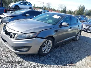 2013 Kia Optima EX with VIN 5XXGN4A75DG148233, listed as a IAAI auction lot 41878061 with 124,066 mi miles. Bid and sale history available at carsss.com. Image 17.