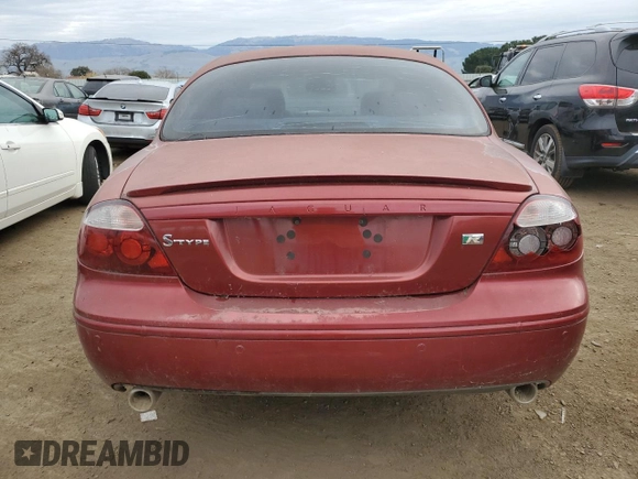 2005 Jaguar S-Type with VIN SAJWA03V351N18699, listed as a Copart auction lot 43060945 with 45,008 mi miles and Clean Title. Bid and sale history available at DreamBid. Image 6.