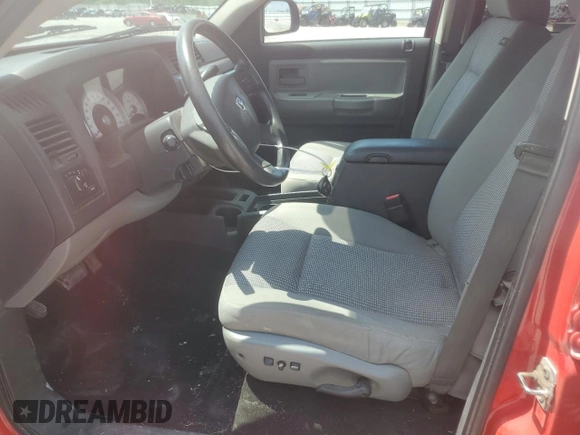 2008 Dodge Dakota SLT with VIN 1D7HW48N38S546077, listed as a Copart auction lot 56600265 with 234,448 mi miles and Salvage title. Bid and sale history available at DreamBid. Image 7.