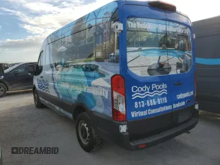 2022 Ford Transit Cargo with VIN 1FTBR1C88NKA45298, listed as a Copart auction lot 75496034 with Not Provided miles and Salvage Title. Bid and sale history available at DreamBid. Image 2.