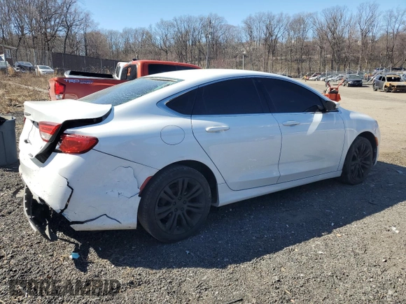 2015 Chrysler 200 Limited with VIN 1C3CCCAB3FN541873, listed as a Copart auction lot 50612845 with 135,766 mi miles and Salvage Title. Bid and sale history available at carsss.com. Image 3.