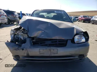 2005 Hyundai Accent GLS with VIN KMHCG35C55U337255, listed as a Copart auction lot 43761985 with 192,585 mi miles and Salvage Title. Bid and sale history available at carsss.com. Image 5.