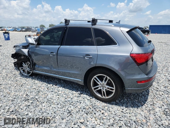 2014 Audi Q5 Premium Plus with VIN WA1LFAFP6EA072452, listed as a Copart auction lot 58823455 with 124,784 mi miles and Non repairable. Bid and sale history available at DreamBid. Image 2.
