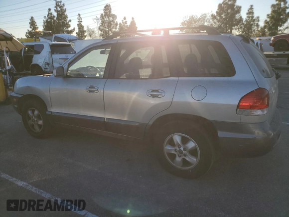 2006 Hyundai Santa Fe GLS with VIN KM8SC13D66U051116, listed as a Copart auction lot 79662704 with 207,884 mi miles and Clean Title. Bid and sale history available at carsss.com. Image 2.