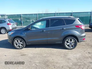 2015 Ford Escape Titanium with VIN 1FMCU9J9XFUB46843, listed as a IAAI auction lot 41800938 with 91,034 mi miles. Bid and sale history available at carsss.com. Image 14.