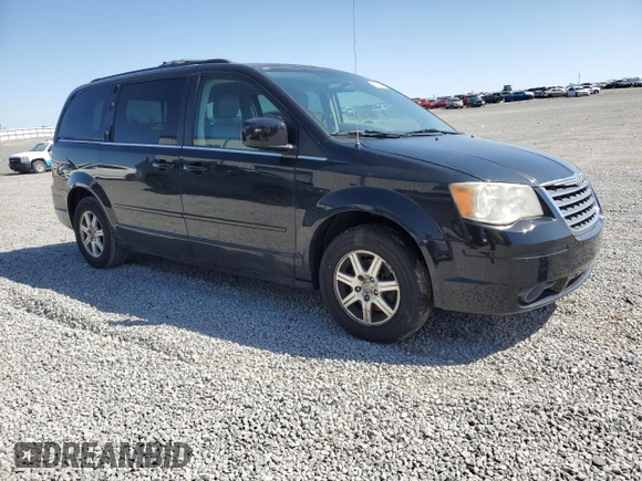 2008 Chrysler Town & Country Touring with VIN 2A8HR54P28R687022, listed as a Copart auction lot 52351225 with 195,954 mi miles and Salvage Title. Bid and sale history available at carsss.com. Image 4.