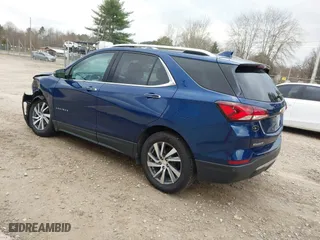 2022 Chevrolet Equinox Premier with VIN 3GNAXNEV5NS104346, listed as a IAAI auction lot 41520080 with 42,781 mi miles. Bid and sale history available at carsss.com. Image 3.