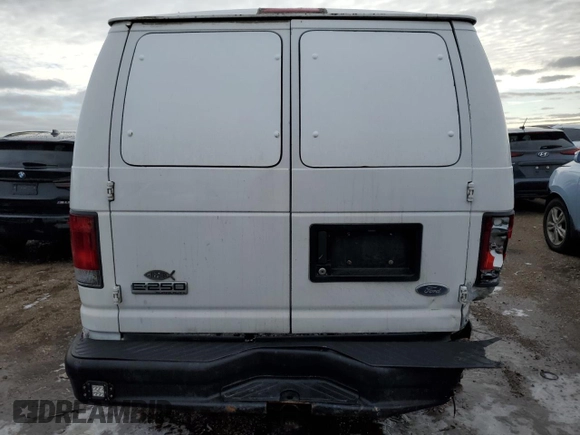 2008 Ford Econoline Cargo Commercial with VIN 1FTNE24L48DA23633, listed as a Copart auction lot 43053795 with 184,923 mi miles and Salvage Title. Bid and sale history available at DreamBid. Image 6.
