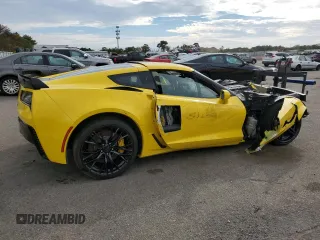 2019 Chevrolet Corvette Z06 3LZ with VIN 1G1YU2D60K5601943, listed as a Copart auction lot 74109314 with 0 mi miles and Clean Title. Bid and sale history available at carsss.com. Image 3.