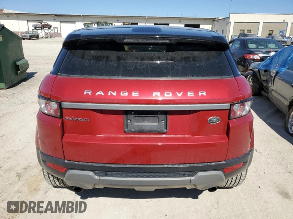 2015 Land Rover Range Rover Evoque Pure Plus with VIN SALVP2BG2FH052093, listed as a Copart auction lot 48140715 with 40,116 mi miles and Clean Title. Bid and sale history available at carsss.com. Image 6.
