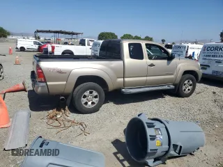 2005 Toyota Tacoma PreRunner with VIN 5TETU62N55Z008390, listed as a Copart auction lot 56632095 with 252,647 mi miles and Salvage title. Bid and sale history available at DreamBid. Image 3.