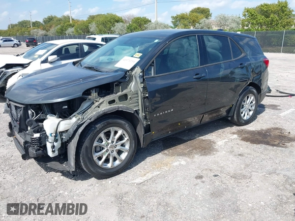 2019 Chevrolet Equinox LS with VIN 2GNAXHEV2K6302216, listed as a IAAI auction lot 41971214 with 49,004 mi miles and . Bid and sale history available at carsss.com. Image 18.