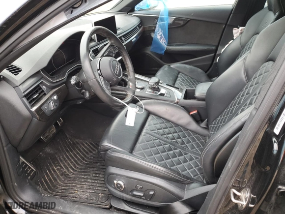 2018 Audi S4 Prestige with VIN WAUC4AF48JA094753, listed as a Copart auction lot 89370025 with 80,959 mi miles and Non Repairable. Bid and sale history available at carsss.com. Image 7.
