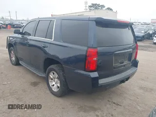 2017 Chevrolet Tahoe Commercial with VIN 1GNLCDEC9HR254559, listed as a IAAI auction lot 41923902 with 178,072 mi miles and . Bid and sale history available at DreamBid. Image 3.