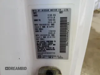 2021 Nissan NV200 SV with VIN 3N6CM0KNXMK697733, listed as a Copart auction lot 64679755 with 84,165 mi miles and Salvage title. Bid and sale history available at DreamBid. Image 14.