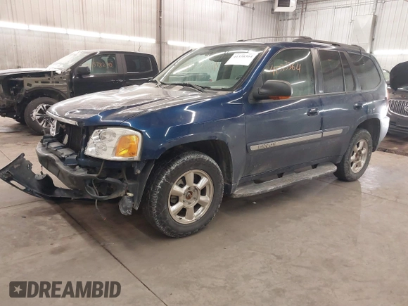 2002 GMC Envoy SLT with VIN 1GKDT13S022388743, listed as a IAAI auction lot 41338364 with 206,179 mi miles. Bid and sale history available at carsss.com. Image 18.