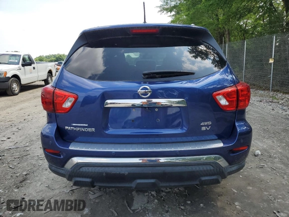 2017 Nissan Pathfinder SL with VIN 5N1DR2MM1HC906406, listed as a Copart auction lot 60433595 with Not provided miles and Clean title. Bid and sale history available at DreamBid. Image 6.