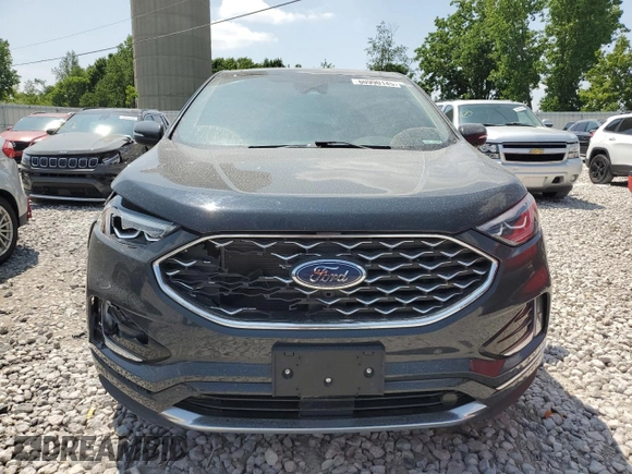 2021 Ford Edge Titanium with VIN 2FMPK4K96MBA55094, listed as a Copart auction lot 60990145 with 30,400 mi miles and Clean title. Bid and sale history available at DreamBid. Image 5.