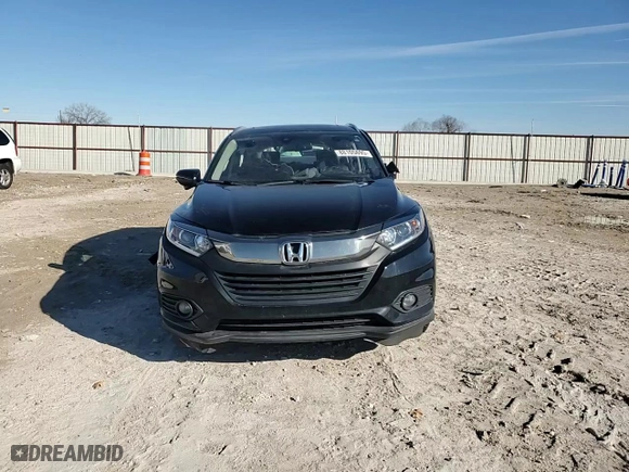 2021 Honda HR-V EX-L with VIN 3CZRU5H74MM719842, listed as a Copart auction lot 88105695 with 0 mi miles and Salvage Title. Bid and sale history available at carsss.com. Image 12.