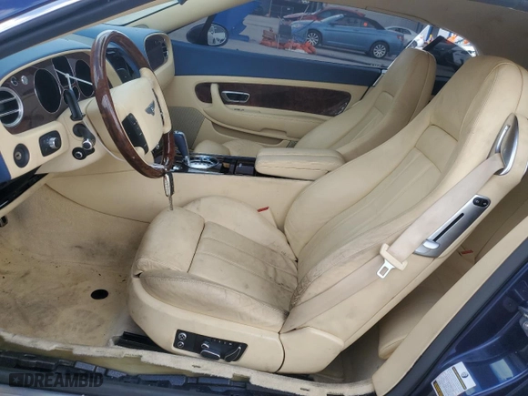 2008 Bentley Continental GT with VIN SCBDR33W08C056249, listed as a Copart auction lot 70410434 with 26,881 mi miles and Salvage Title. Bid and sale history available at carsss.com. Image 7.