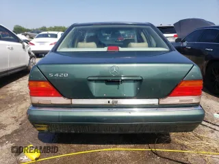1995 Mercedes-Benz S with VIN WDBGA43E5SA246161, listed as a Copart auction lot 60233354 with 129,774 mi miles and Non Repairable. Bid and sale history available at DreamBid. Image 6.