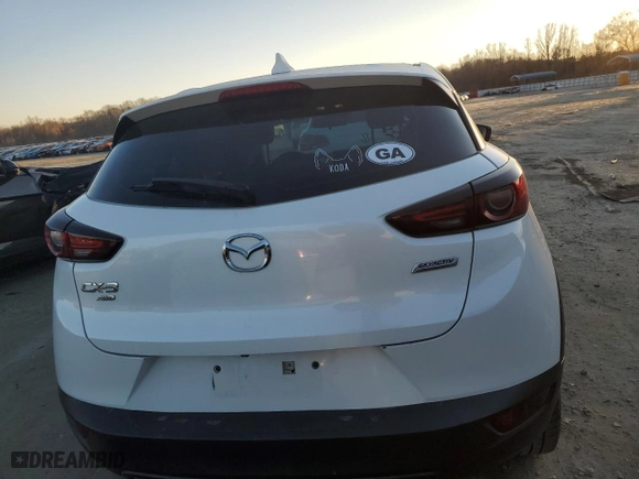 2019 Mazda CX-3 Grand Touring with VIN JM1DKFD75K0437257, listed as a Copart auction lot 88786755 with 64,874 mi miles and Salvage Title. Bid and sale history available at carsss.com. Image 6.