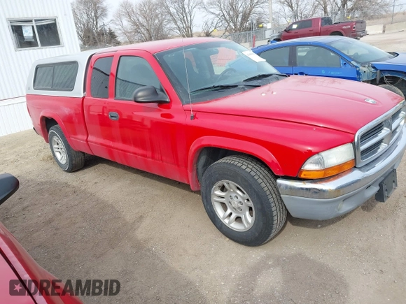 2003 Dodge Dakota SLT with VIN 1D7HL42X43S247404, listed as a IAAI auction lot 41685036 with 95,054 mi miles. Bid and sale history available at carsss.com. Image 1.