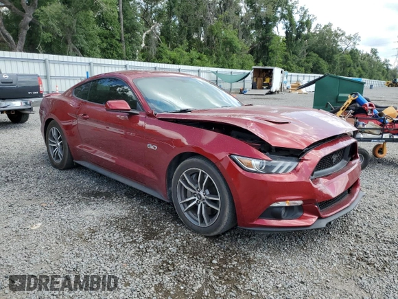 2016 Ford Mustang GT with VIN 1FA6P8CF6G5309544, listed as a Copart auction lot 58588765 with 84,514 mi miles and Salvage title. Bid and sale history available at DreamBid. Image 4.