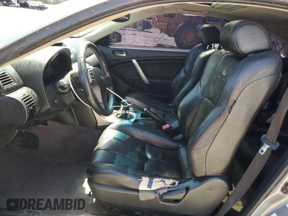 2003 Infiniti G35 w/Leather with VIN JNKCV54E33M207821, listed as a Copart auction lot 54410365 with 145,020 mi miles and Salvage Title. Bid and sale history available at DreamBid. Image 7.