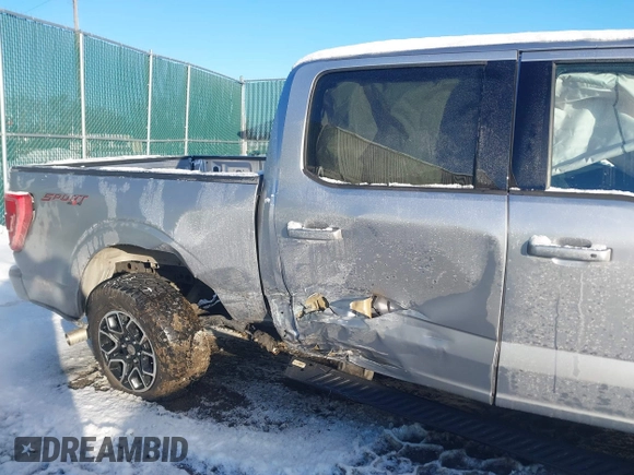 2022 Ford F-150 XL with VIN 1FTFW1E50NFC11206, listed as a IAAI auction lot 41328837 with 48,881 mi miles and . Bid and sale history available at DreamBid. Image 6.